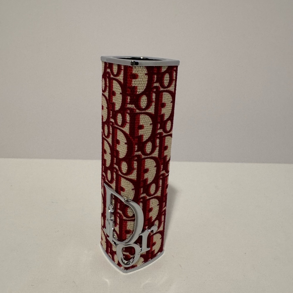 New Dior Addict Lip Case - Burgundy Oblique Limited Edition